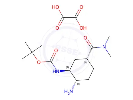 Chemical structure of Edoxaban Impurity 41(Oxalate)