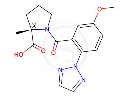 Chemical structure of Daridorexant Impurity 97