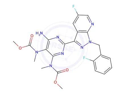 Chemical structure of Vericiguat Impurity 20