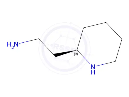 Chemical structure of (R)-2-(Piperidin-2-yl)ethanamine