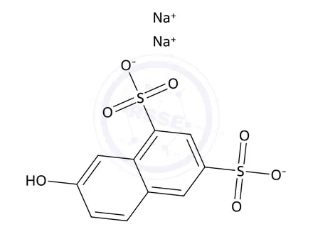 Chemical structure of Disodium 7-hydroxynaphthalene-1,3-disulphonate