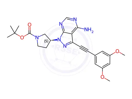 Chemical structure of Futibatinib Impurity 28
