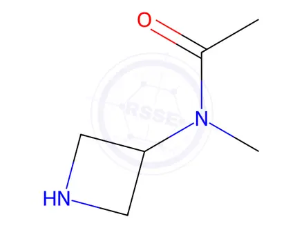 Chemical structure of N-(Azetidin-3-yl)-N-methyl-acetamide