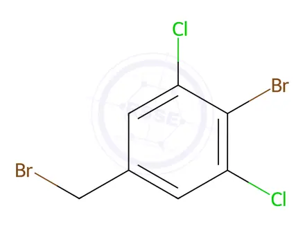 Chemical structure of 2-Bromo-5-(bromomethyl)-1,3-dichlorobenzene