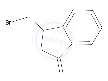 Chemical structure of 3-(Bromomethyl)-2,3-dihydro-1H-inden-1-one