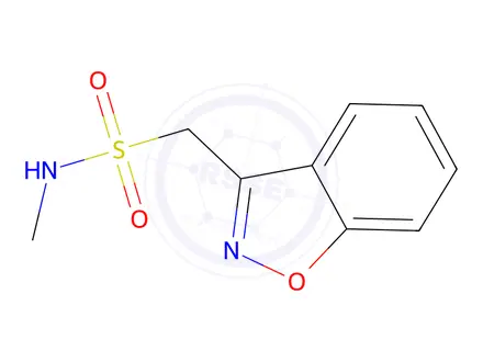 Chemical structure of 1-Benzisoxazol-3-yl-N-methylmethanesulfonamide
