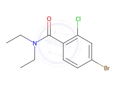 Chemical structure of N,N-Diethyl 4-bromo-2-chlorobenzamide