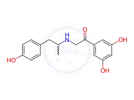 Chemical structure of Fenoterol EP Impurity B (Free Base)
