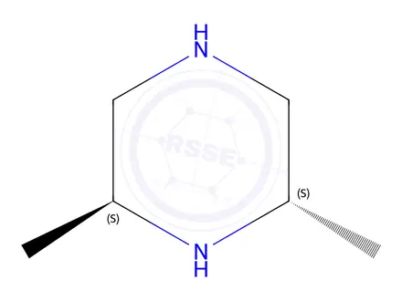 Chemical structure of (2S,6S)-2,6-diMethylpiperazine