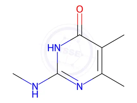 Chemical structure of Pirimicarb-desamido-desmethyl