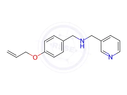 Chemical structure of N-(4-(Allyloxy)benzyl)-1-(pyridin-3-yl)methanamine