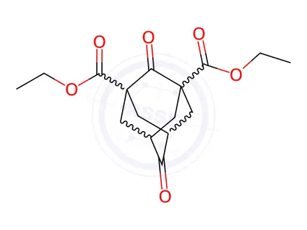Chemical structure of Adamantane Impurity 56