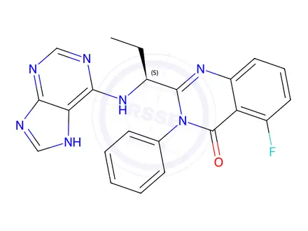 Chemical structure of Idelalisib