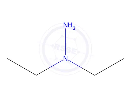 Chemical structure of 1,1-Diethylhydrazine