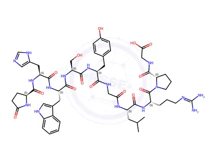 Chemical structure of Gonadorelin Acetate Impurity 6 (Gonadorelin Acetate EP Impurity F)