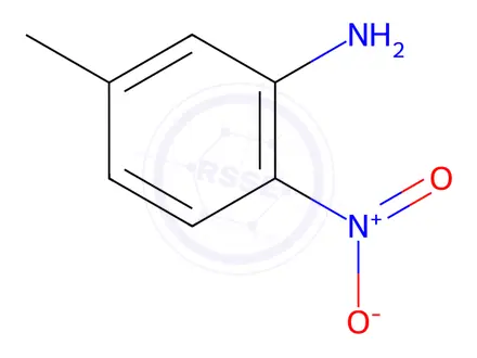 Chemical structure of 5-Methyl-2-Nitroaniline