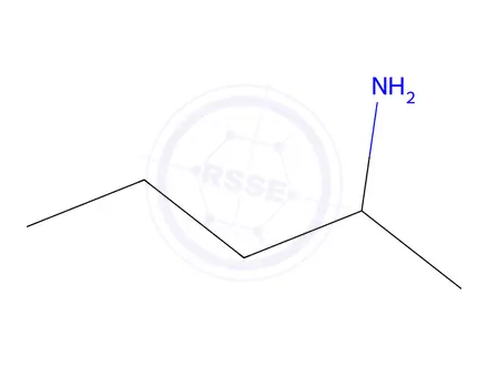 Chemical structure of 2-Aminopentane