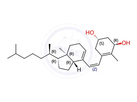 Chemical structure of 1-Alpha-Hydroxy-Precalciferol
