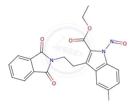 Chemical structure of Serotonin Impurity 14