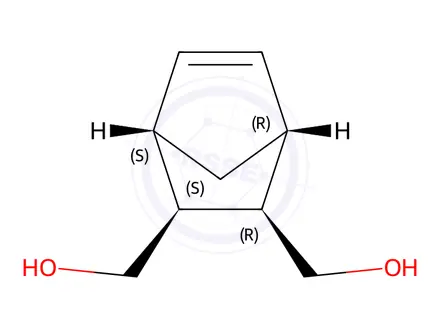 Chemical structure of 5-Norbornene-2-exo,3-exo-dimethanol