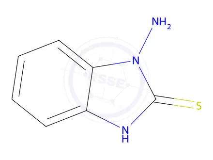 Chemical structure of 2H-Benzimidazole-2-thione,1-amino-1,3-dihydro-(9CI)