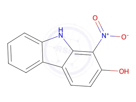 Chemical structure of 2-HYDROXY-1-NITROCARBAZOLE
