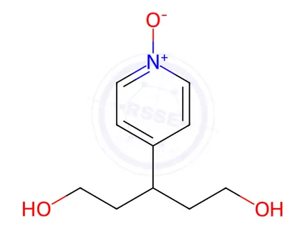Chemical structure of 3-(1-Oxido-4-pyridinyl)-1,5-pentanediol