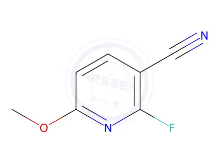 Chemical structure of 2-Fluoro-6-methoxynicotinonitrile