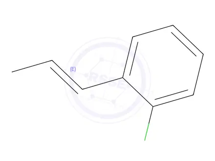 Chemical structure of (E)-1-Chloro-2-propenylbenzene