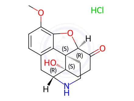 Chemical structure of Oxycodone Hydrochloride Impurity 3 Hydrochloride(Oxycodone Hydrochloride EP Impurity C Hydrochloride)