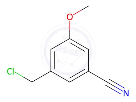 Chemical structure of 3-(Chloromethyl)-5-methoxybenzonitrile