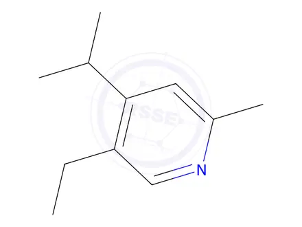 Chemical structure of 2-Picoline,5-ethyl-4-isopropyl-(6CI)