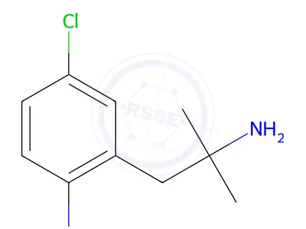 Chemical structure of 1-(5-Chloro-2-nitrophenyl)-2-methylpropan-2-amine