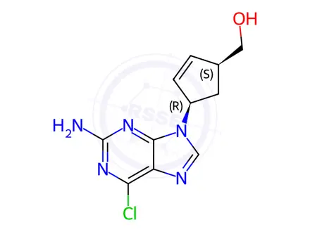 Chemical structure of Abacavir Impurity 46