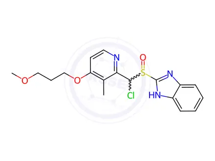 Chemical structure of Rabeprazole Impurity 55