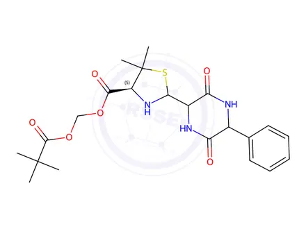 Chemical structure of Pivampicillin EP Impurity B