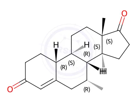 Chemical structure of Testosterone Impurity 113
