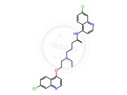 Chemical structure of Hydroxychloroquine Impurity 24