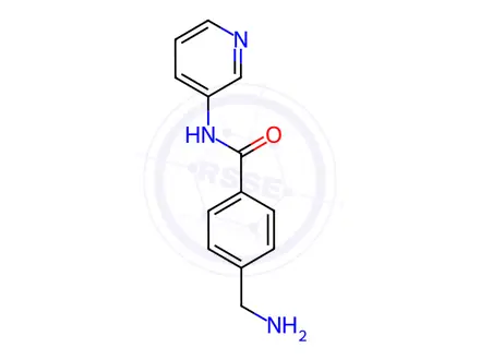 Chemical structure of 4-(Aminomethyl)-N-(pyridin-3-yl)benzamide Dihydrochloride