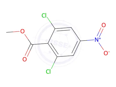 Chemical structure of Methyl 2,6-dichloro-4-nitrobenzoate