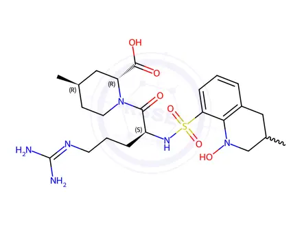 Chemical structure of Argatroban Impurity 187