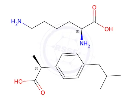 Chemical structure of Ibuprofen Impurity 201