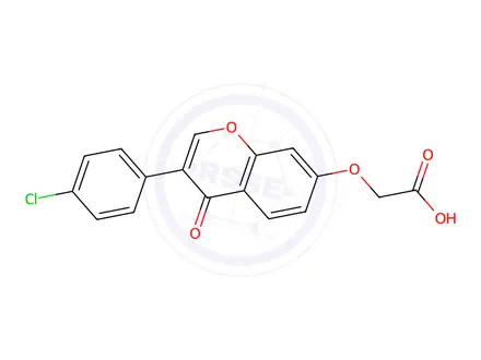Chemical structure of methyl stearate, monocarboxy derivative