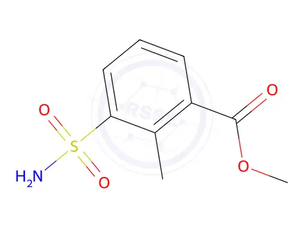 Chemical structure of Methyl 2-methyl-3-sulfamoylbenzoate