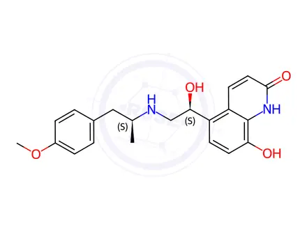 Chemical structure of Carmoterol Hydrochloride Impurity 6