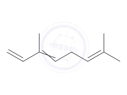 Chemical structure of β-Ocimene