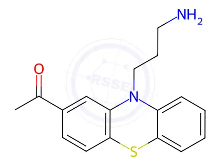 Chemical structure of Acepromazine Impurity 2