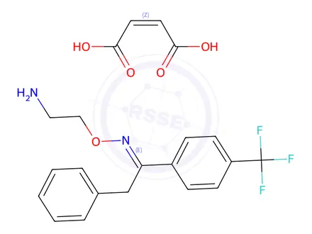 Chemical structure of Fluvoxamine Maleate EP Impurity J