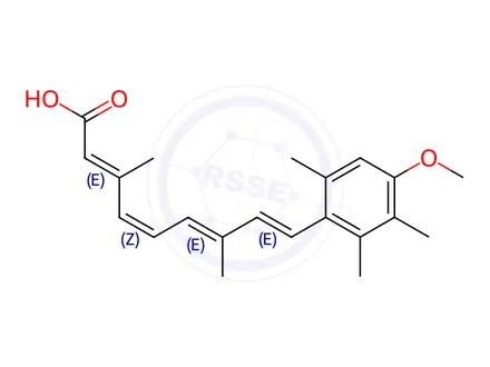 Chemical structure of Acitretin Impurity 15