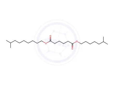Chemical structure of 6-methylheptyl 8-methylnonyl adipate